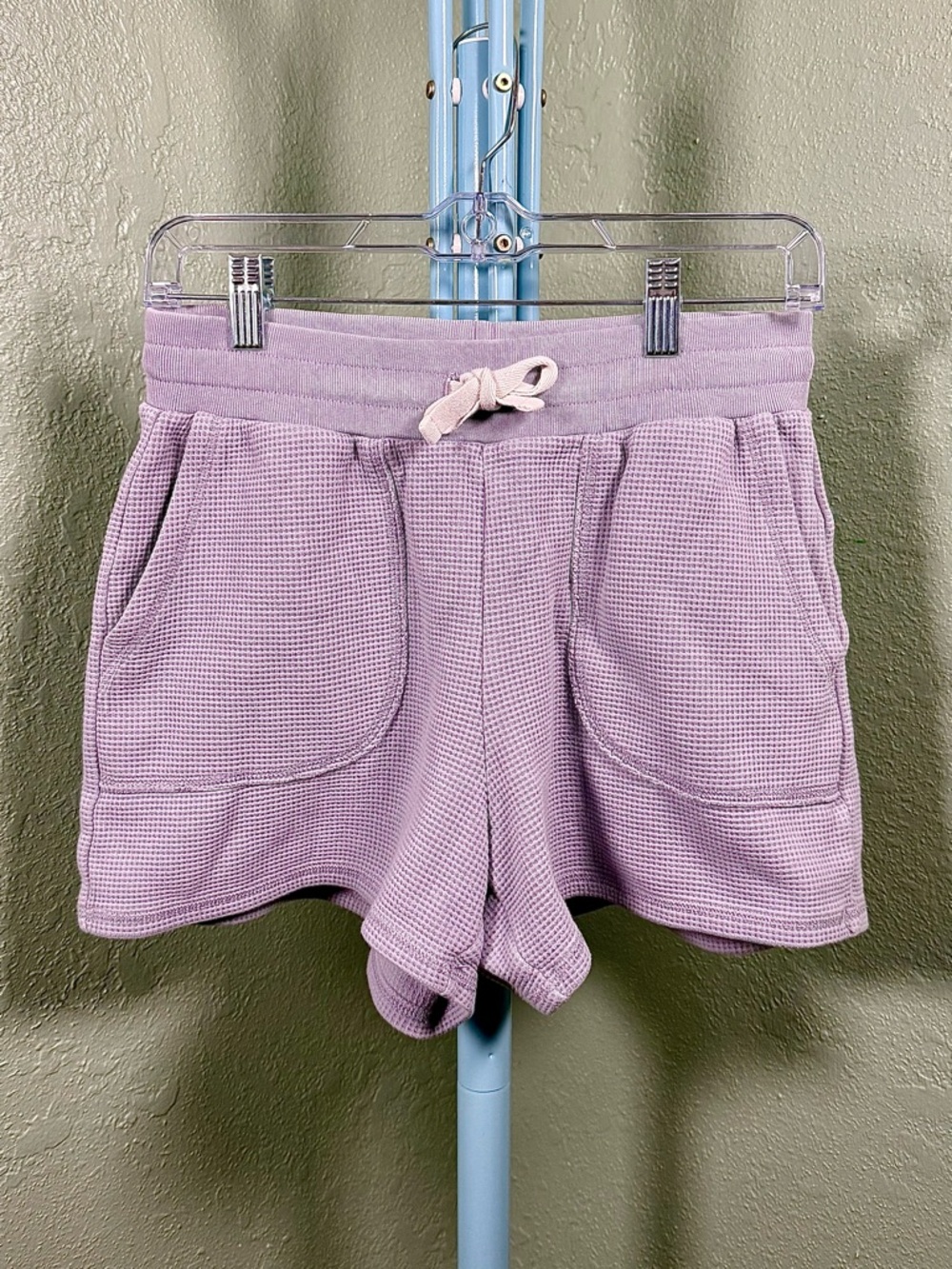 Madewell Lavender Textured Knit Label Detail